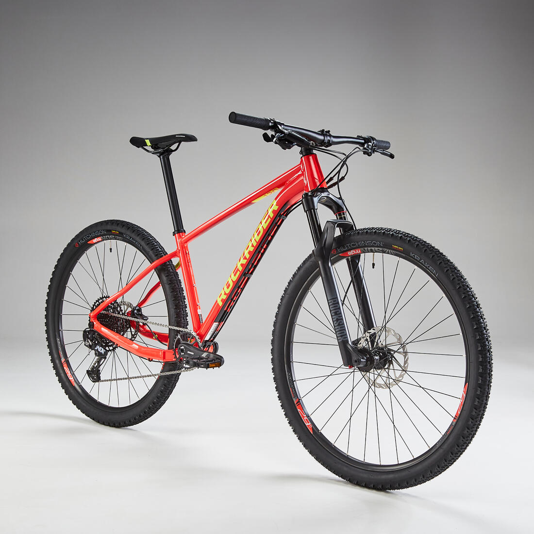 Vélo VTT cross country XC 120 cadre aluminium rouge