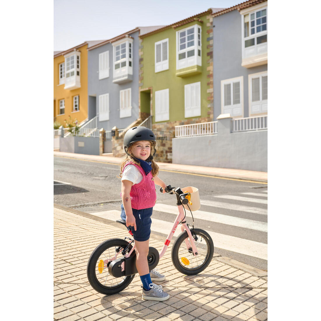 VELO ENFANT 2EN1 DRAISIENNE 3-5 ANS 14 pouces - DISCOVER 500