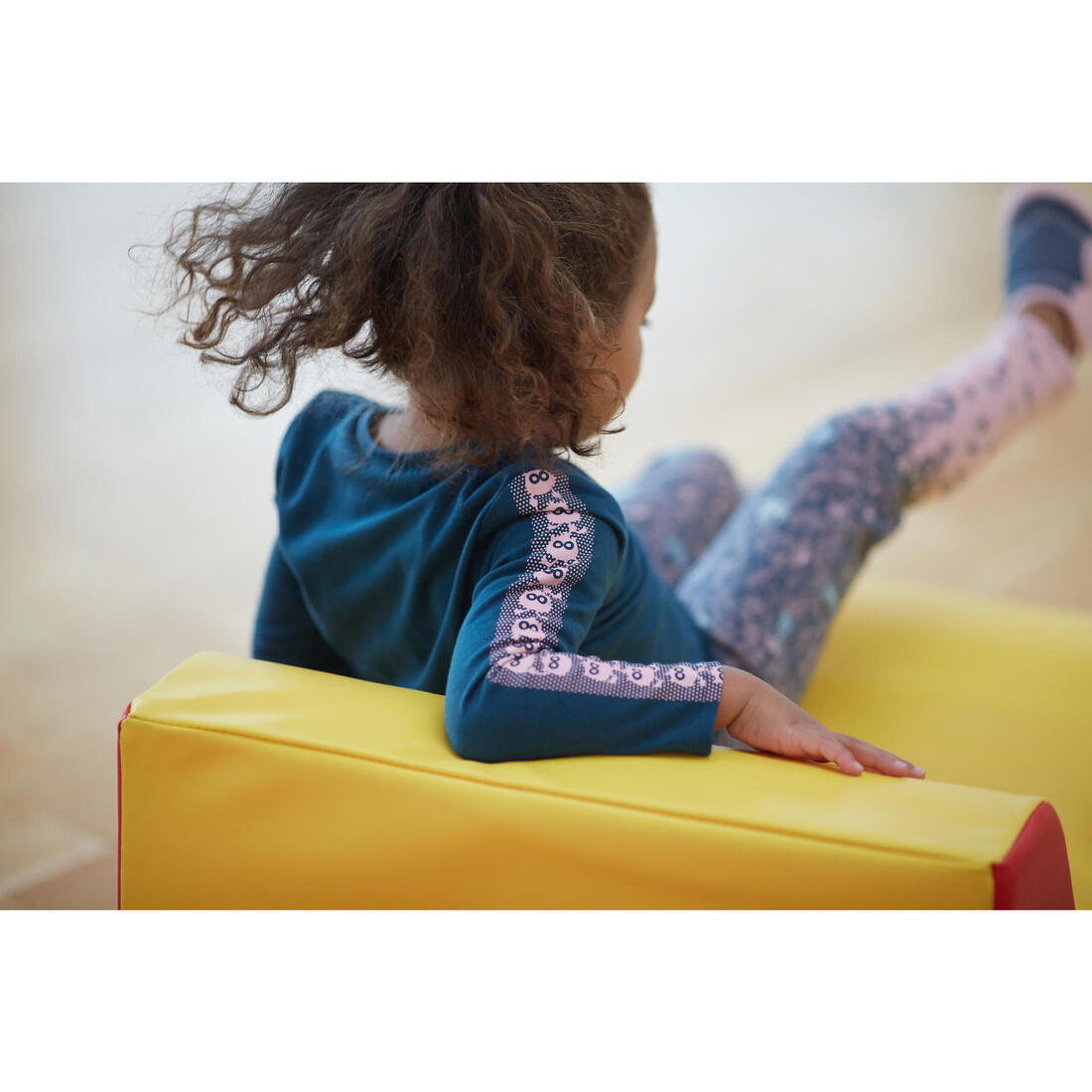 T-shirt manches longues enfant coton - Basique