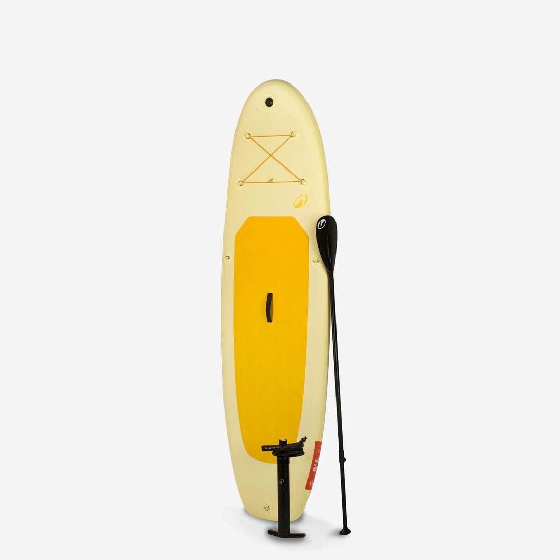 Pack stand up paddle gonflable 9'6, 1 personne (jusqu'à 80kg), 100 Jaune