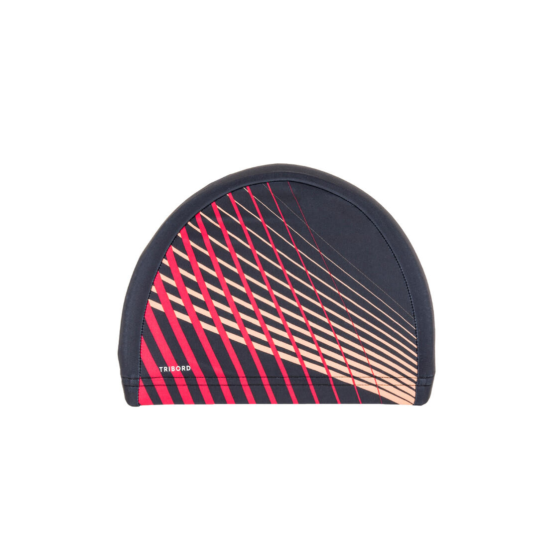 Bonnet de bain en maille - tissu imprimé - taille m - zebra