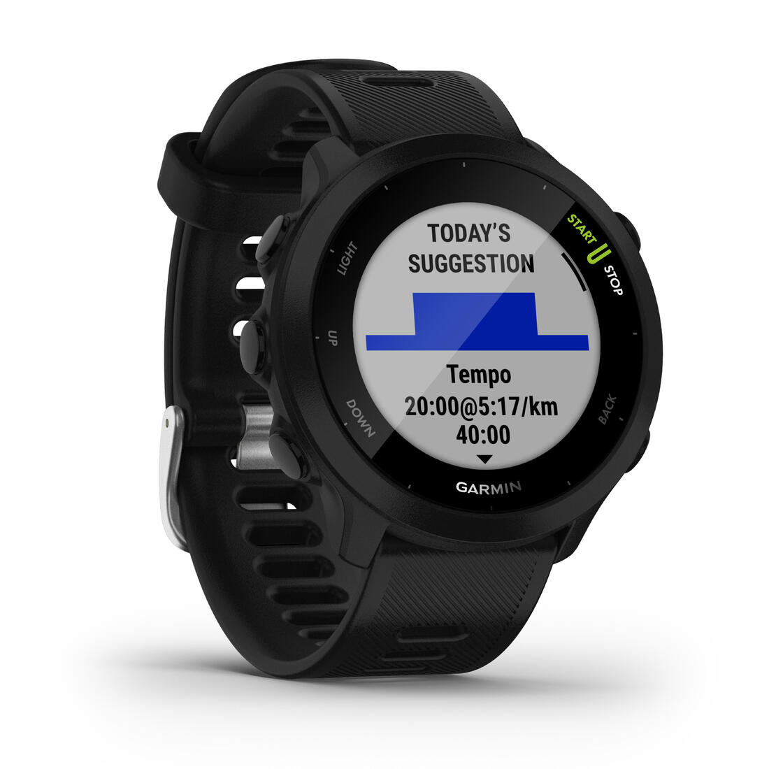 Montre gps connectée garmin forerunner 55 noire
