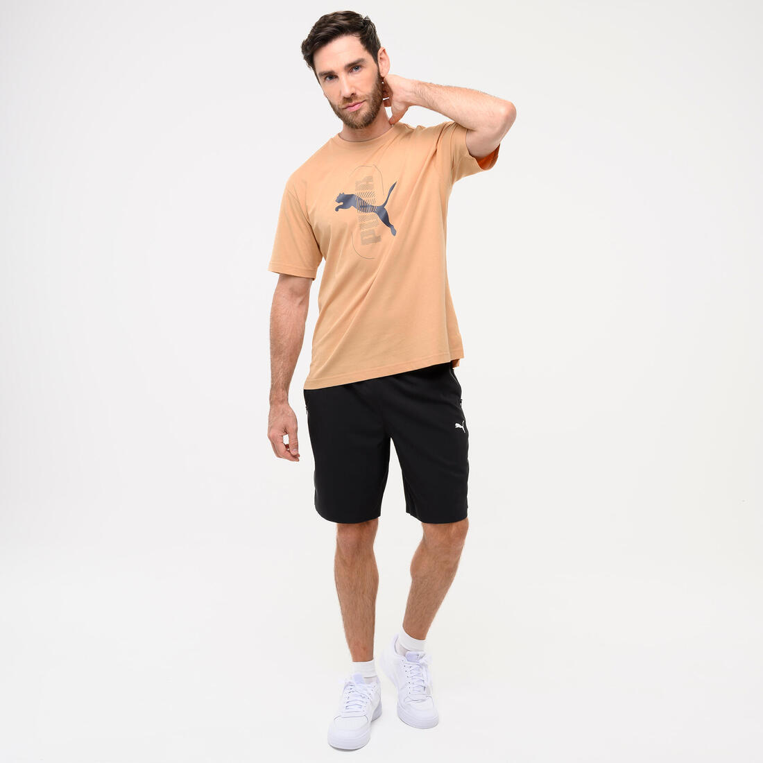 T-shirt en coton à manches courtes homme