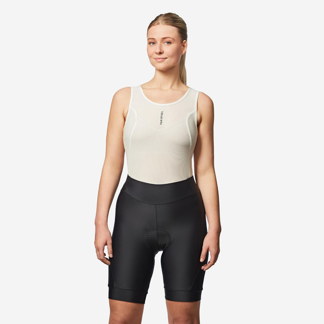 Cuissard court de vélo de route sans bretelles femme - Discover