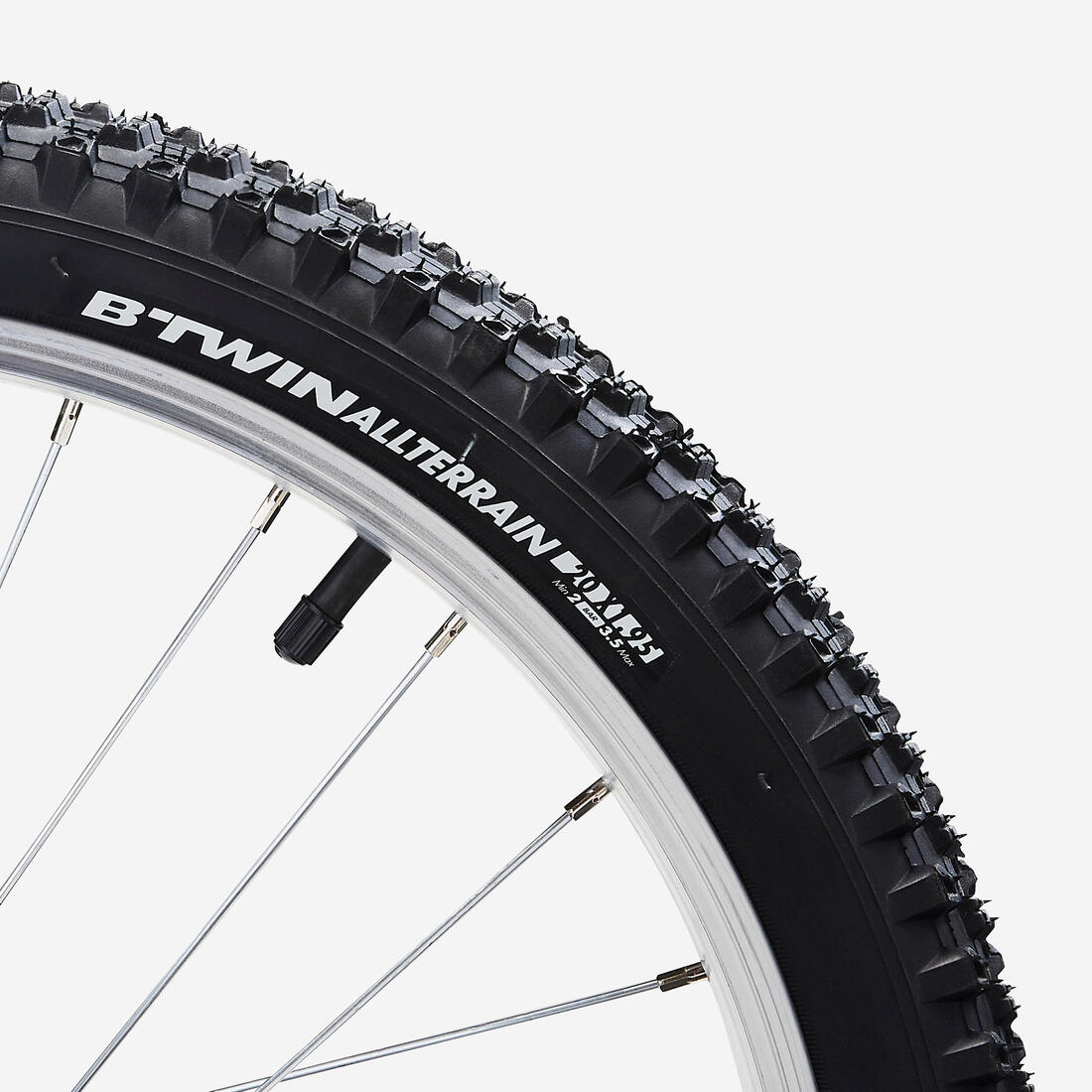 VTT ENFANT 20" EXPL 120 BLANC 6-9 ANS