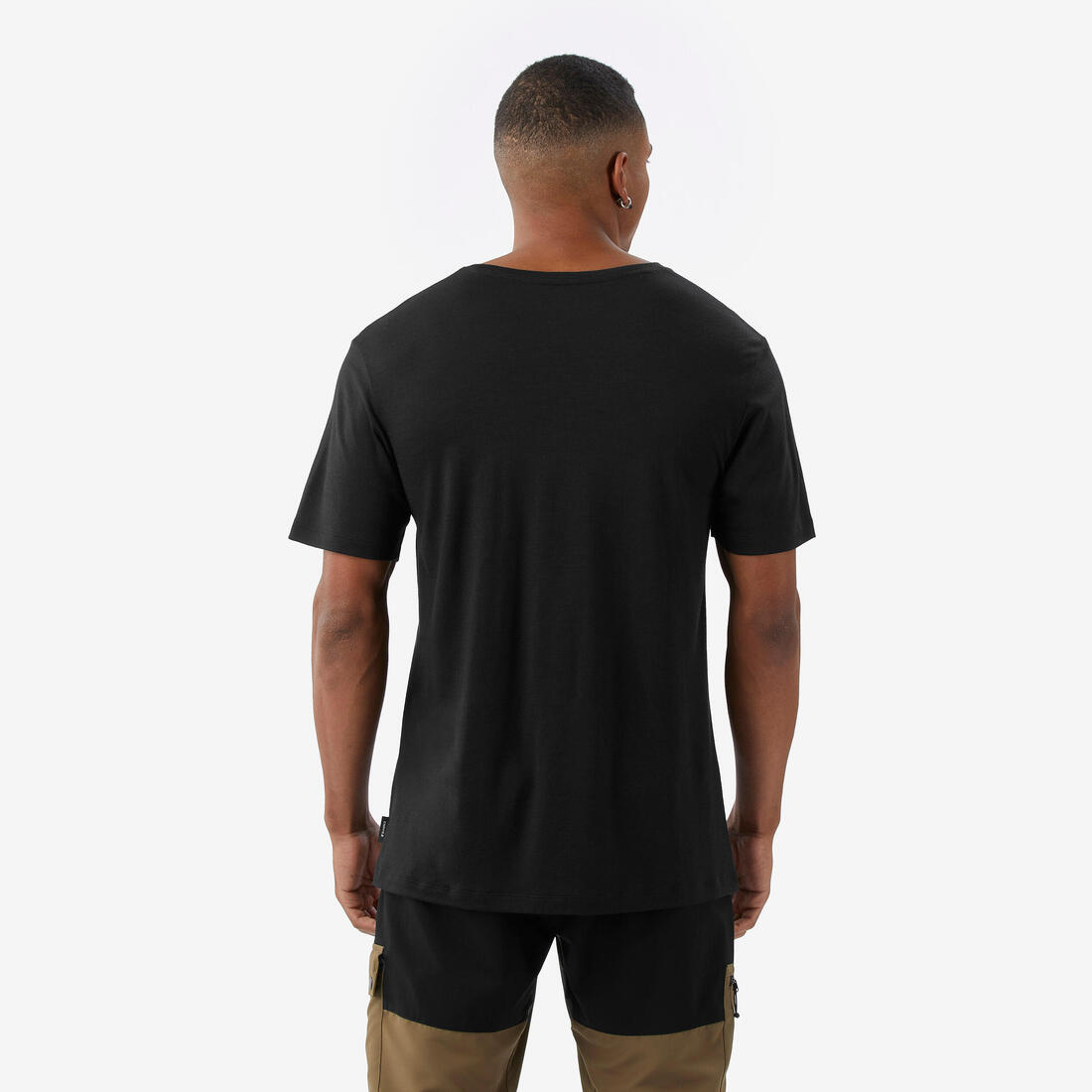 T-shirt manches courtes 100 % laine mérinos homme, Merino 100%