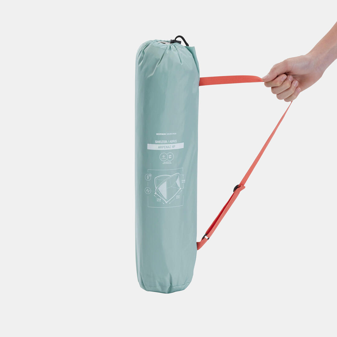 Abri à arceaux de camping - 4 places - Arpenaz 4P