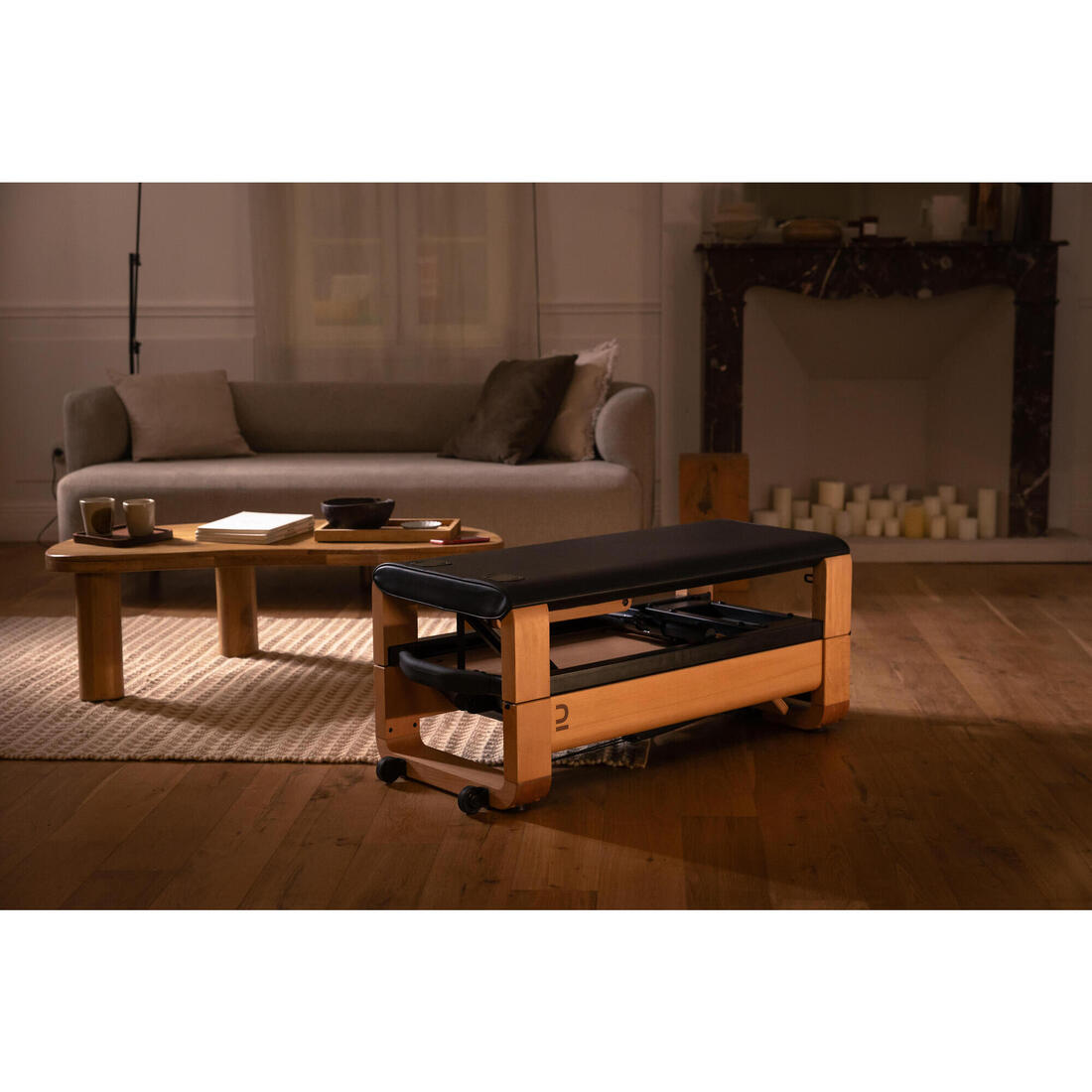 Rameur domyos woodrower 3 en 1, pliant, auto-alimenté, connecté et garanti 5 ans