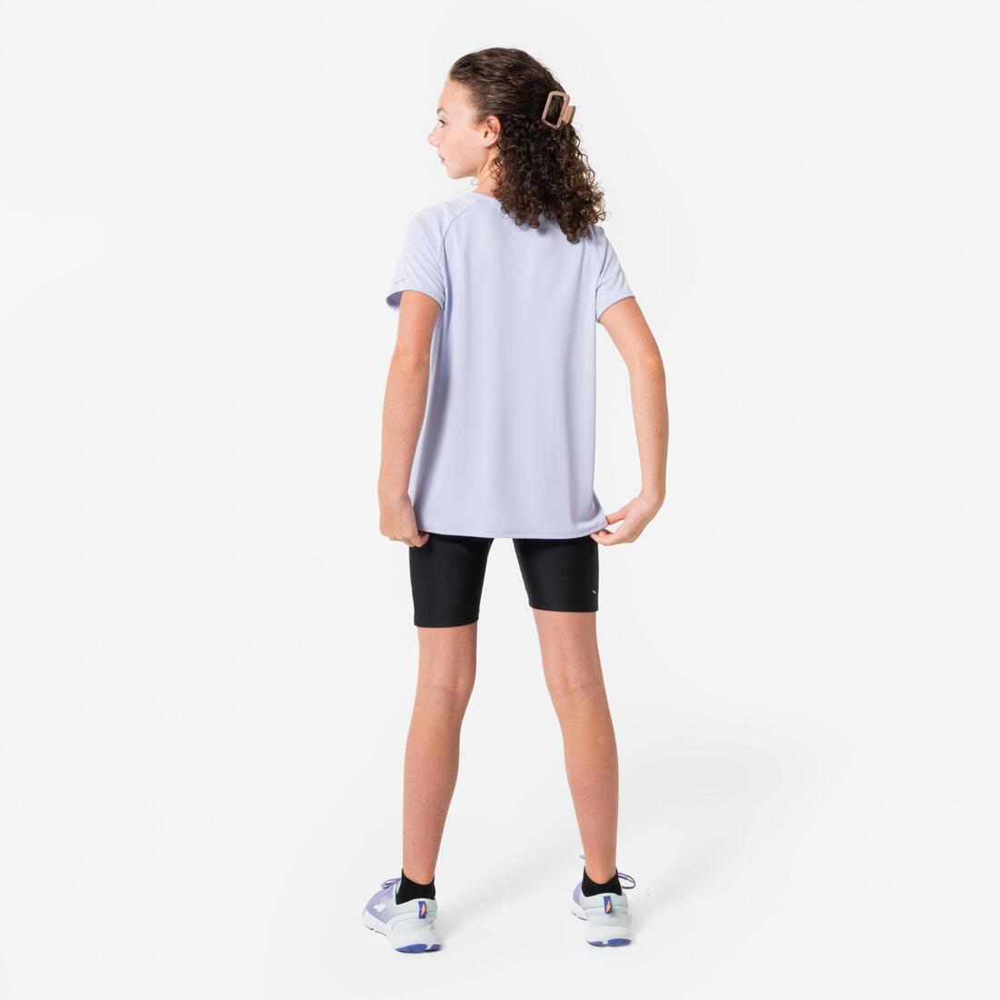 CUISSARD DE RUNNING ENFANT RESPIRANT - KIPRUN DRY NOIR
