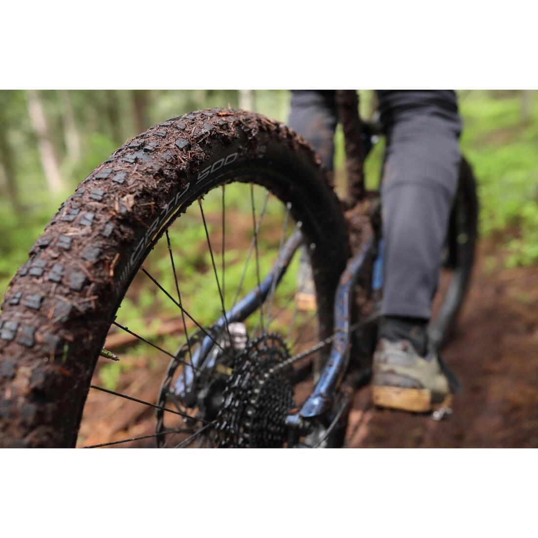 Pneu VTT Rockrider GRIP 500 E+ 27,5' x 2,6