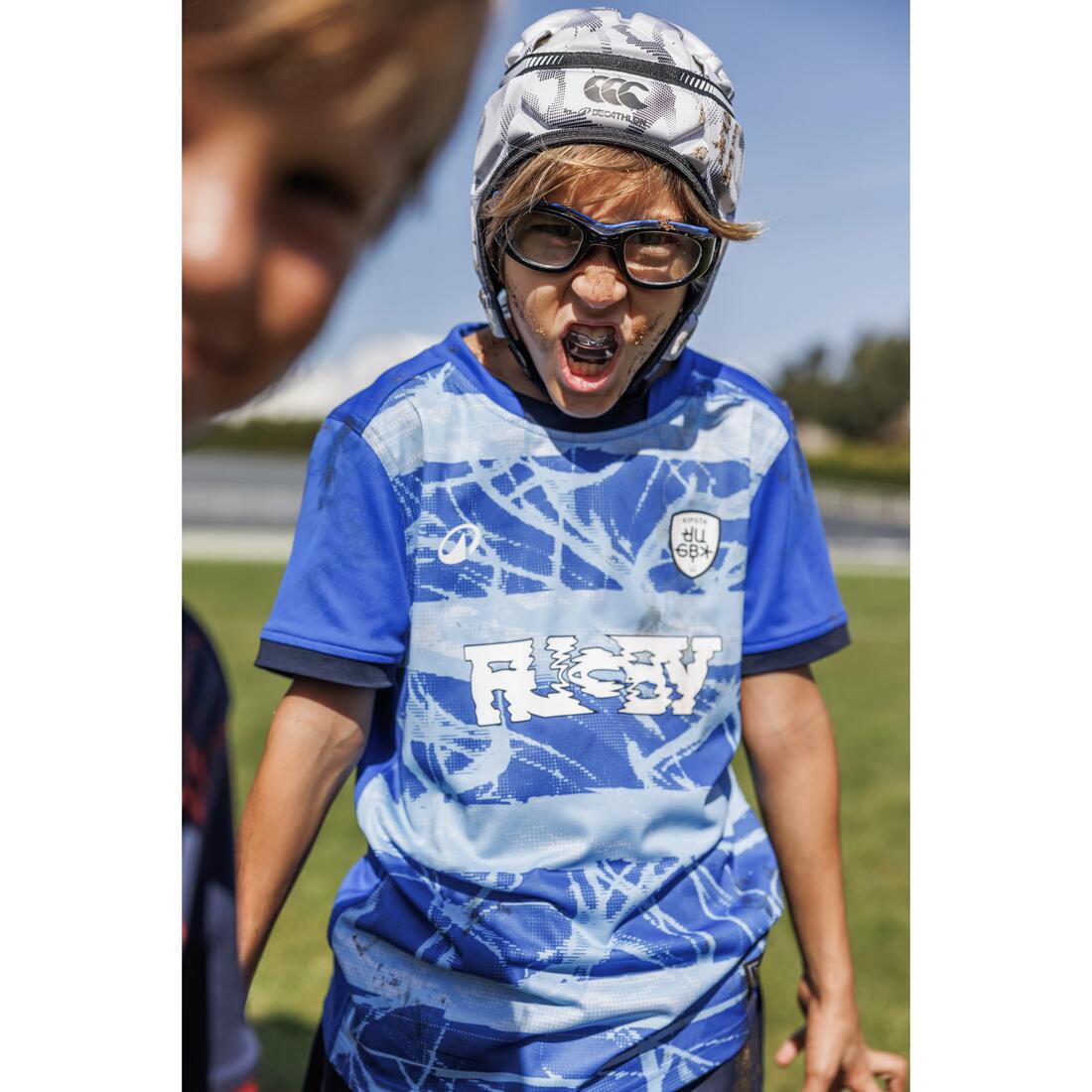 Maillot manches courtes de rugby enfant - r100