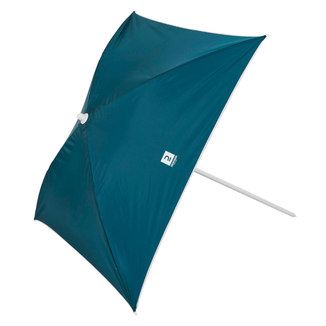 Parasol de plage carré 1 place upf 50+ - paruv 125 bleu