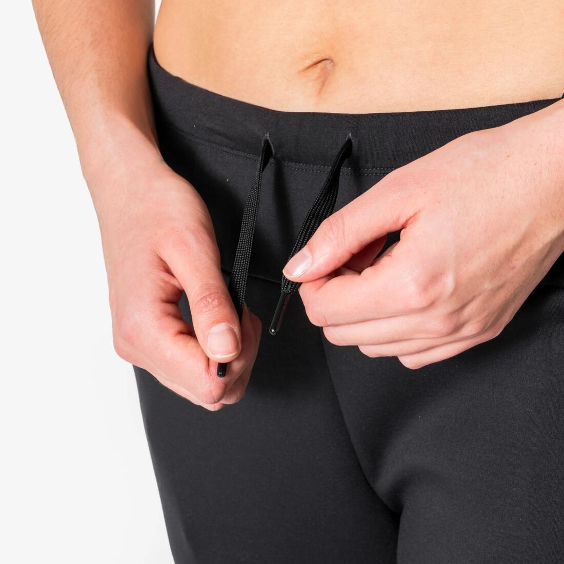 Pantalon chaud de running Femme- KIPRUN Run 500 Warm Noir