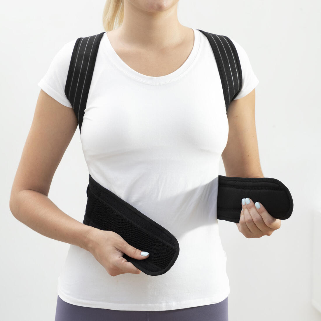 Ceinture lombaire Adulte - Correcteur de posture noir