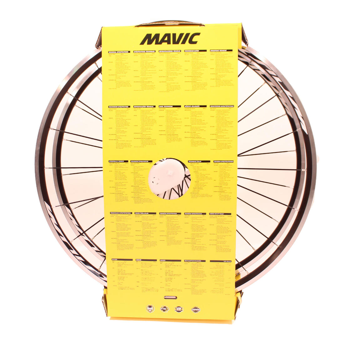 PAIRE DE ROUES MAVIC AKSIUM