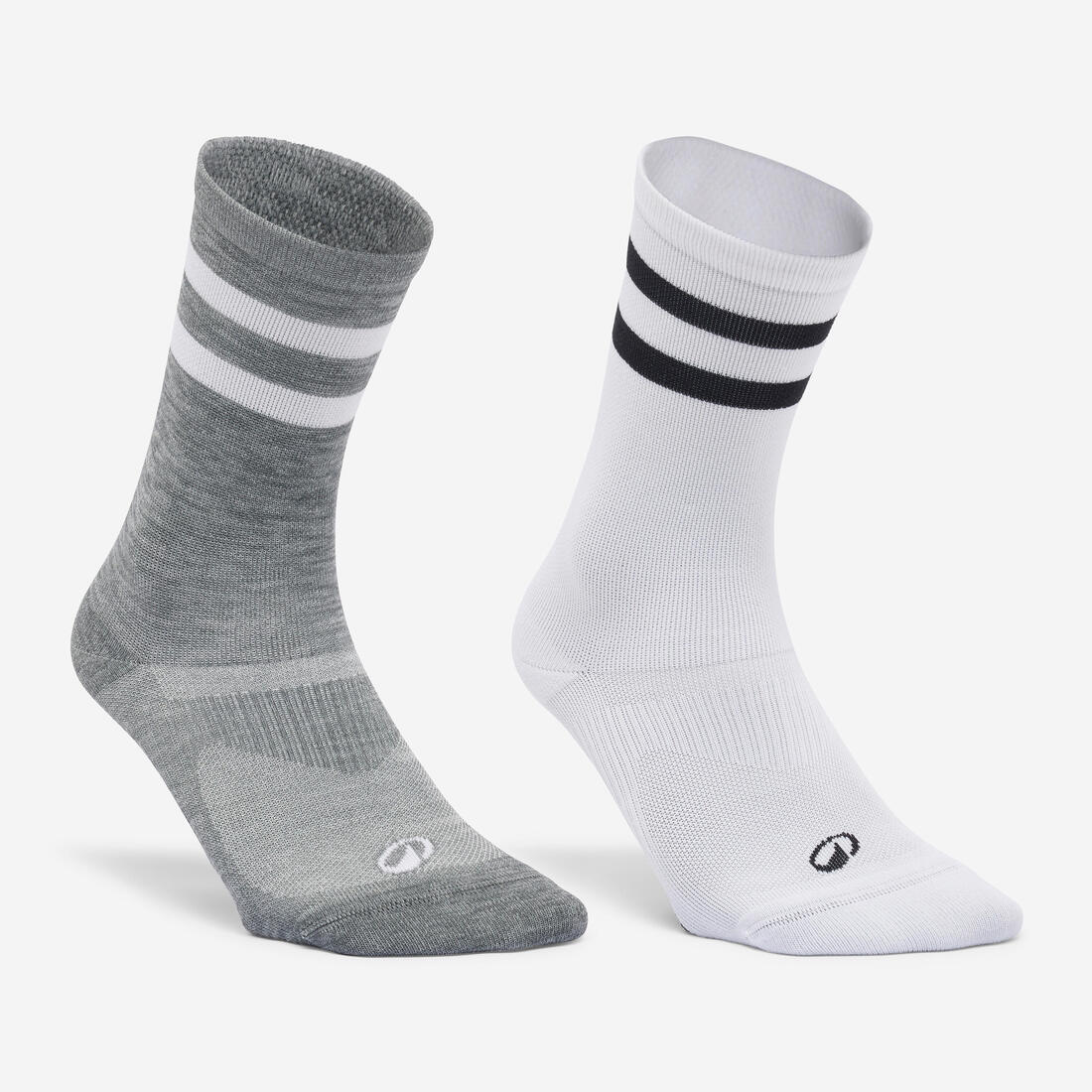 Chaussettes hautes de fitness x2