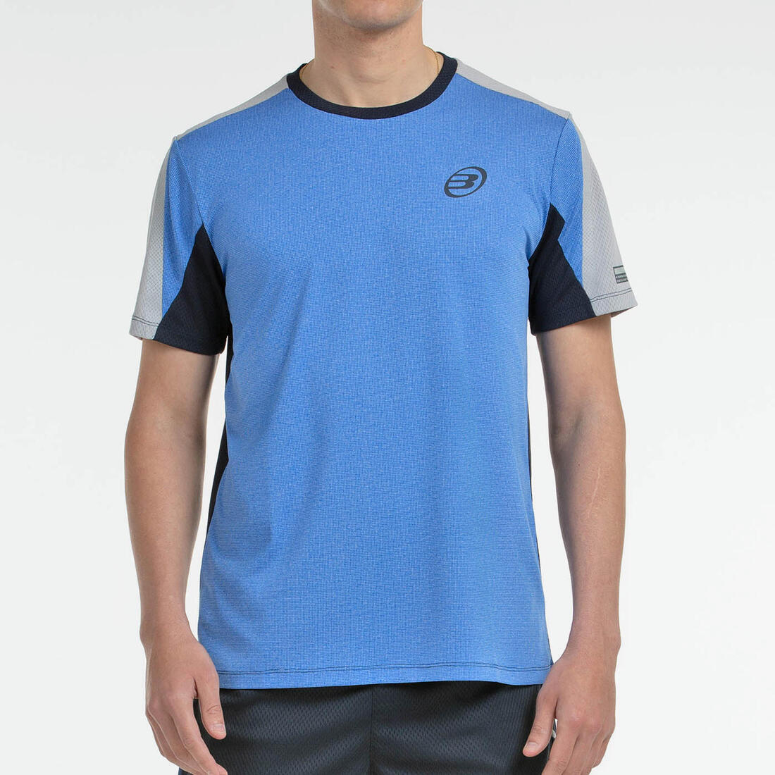 T-shirt padel manches courtes - Bullpadel Brego Bleu