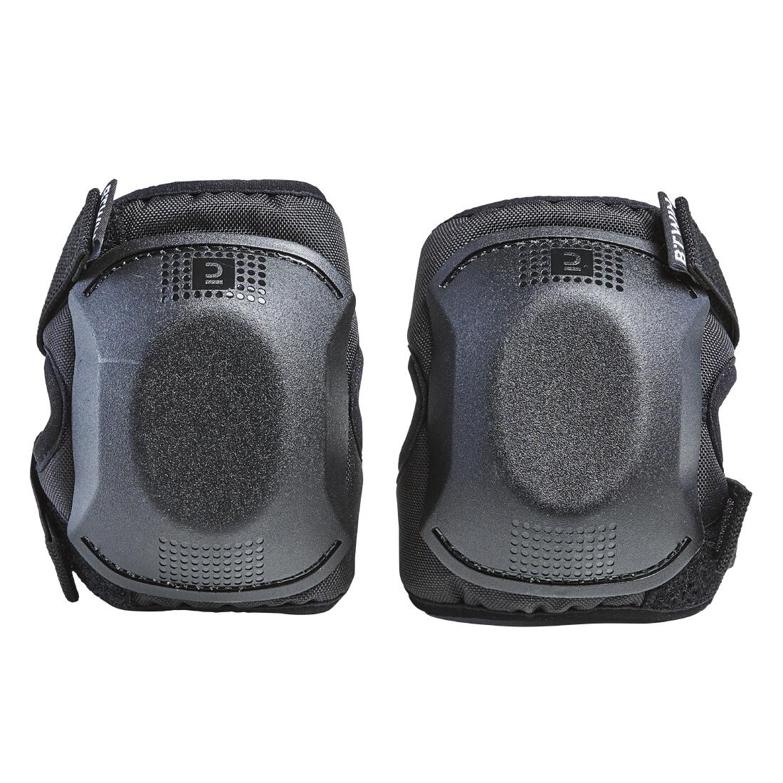 KIT DE PROTECTION VÉLO COUDES ET GENOUX NOIR 3 à 6 ANS TAILLE UNIQUE