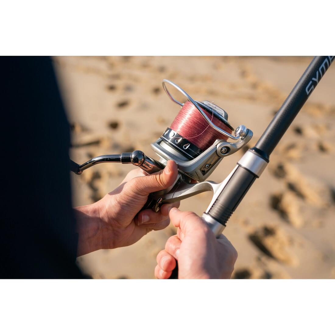 Fil pêche en surfcasting Cerise 16/100 2000m SYMBIOS
