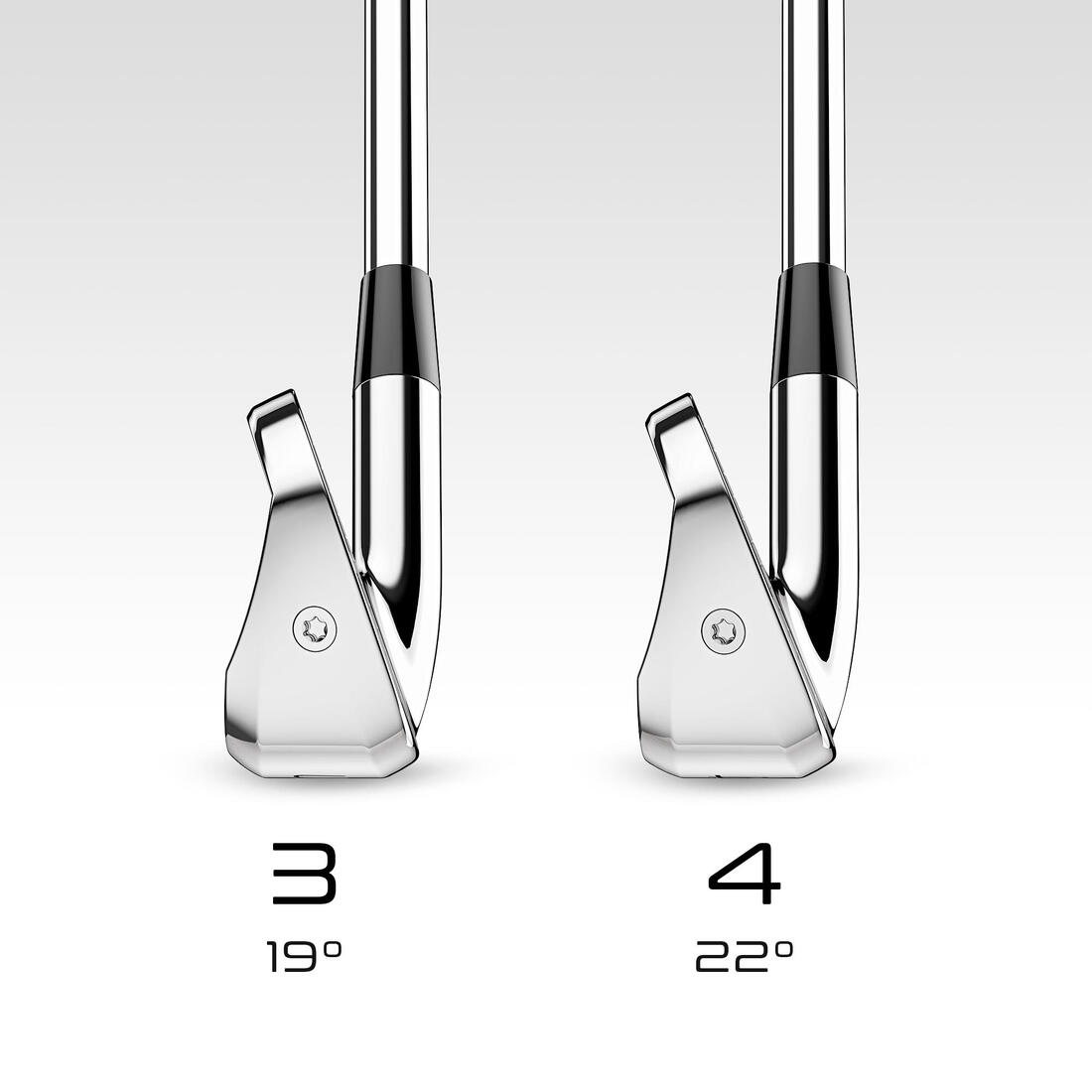 Fer utility golf droitier taille 2 VITESSE MOYENNE / REGULAR acier, 900