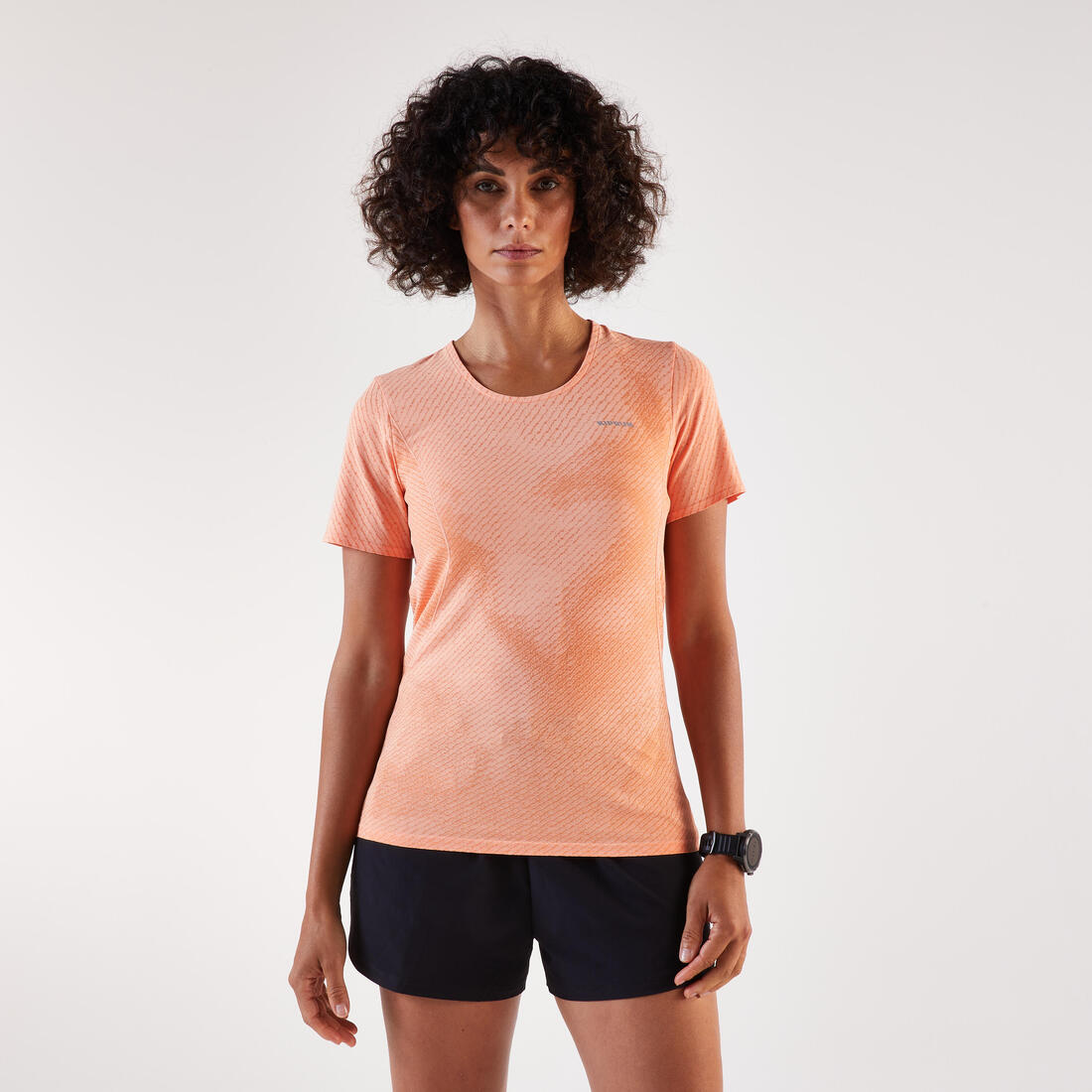 T-shirt de running Femme, Kiprun Run 500 Confort
