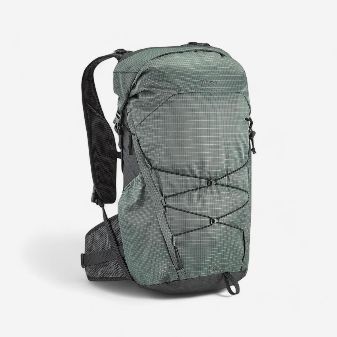 Sac à dos rolltop de randonnée montagne 22l - mh500 light