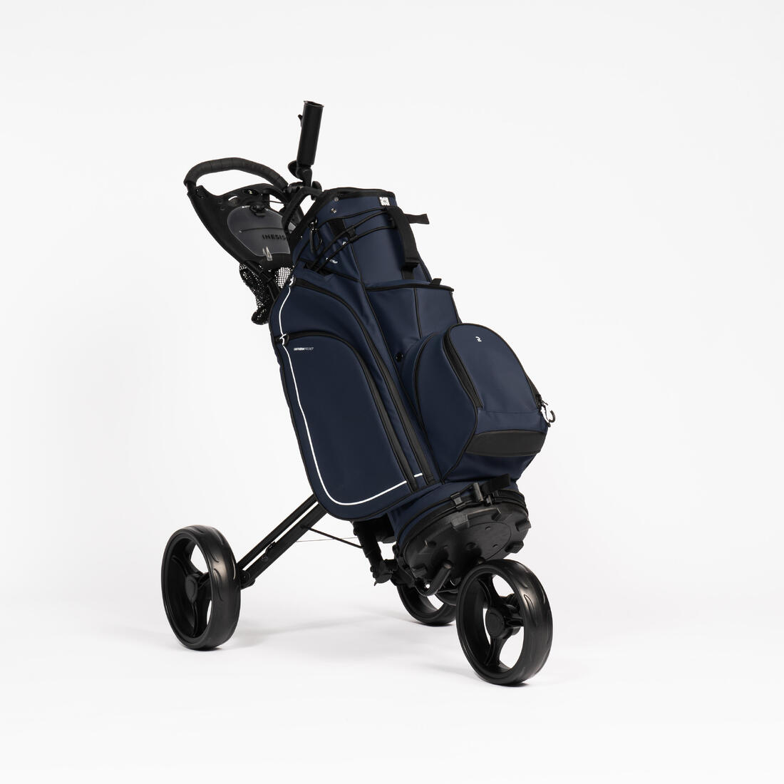 Sac golf chariot – inesis cart bleu