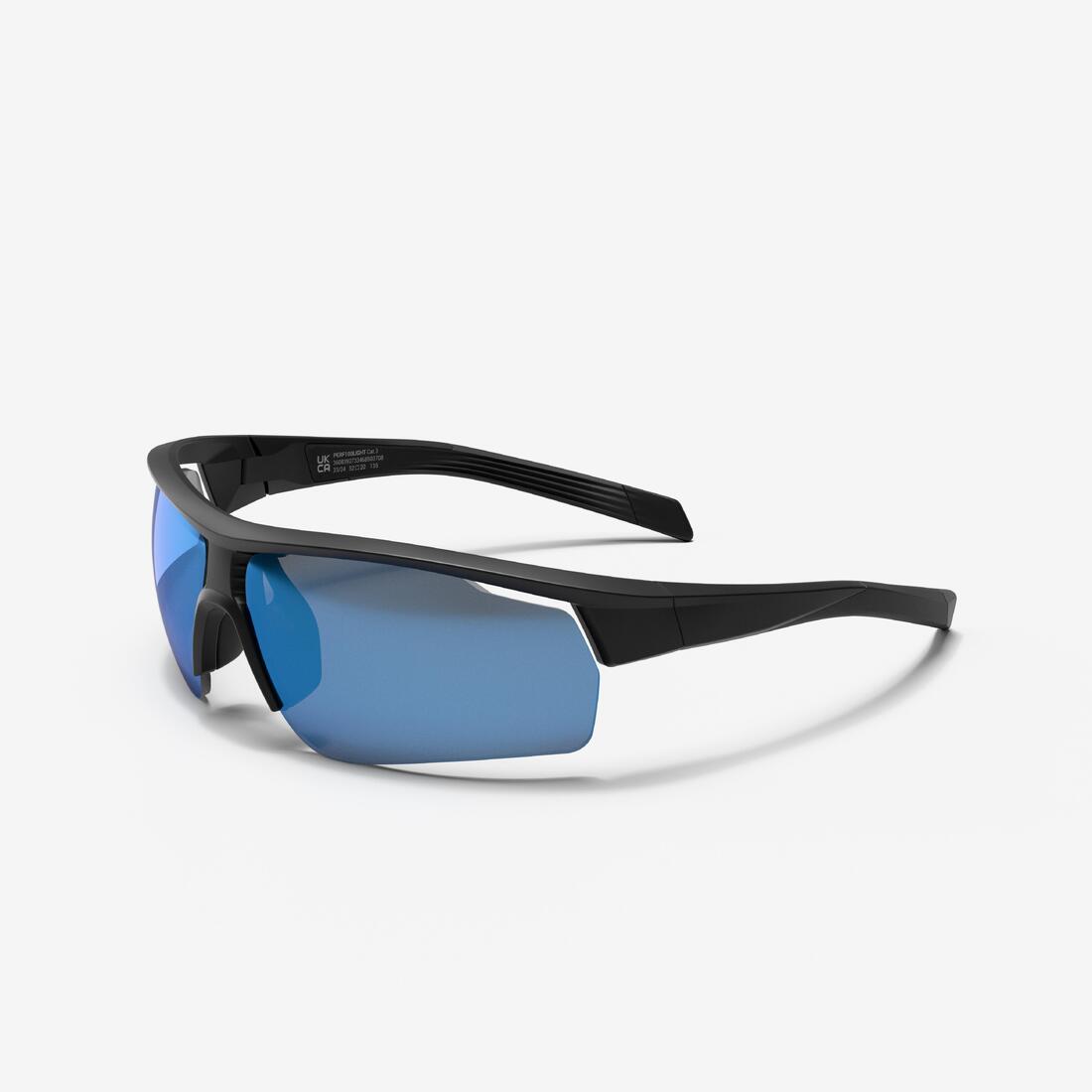 Lunettes de vélo adulte perf 100 light catégorie 3 noires