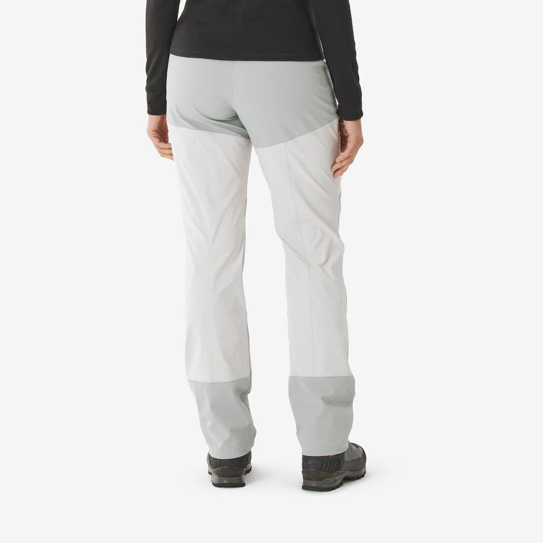 Pantalon résistant de trek montagne - MT500 beige - Femme v2