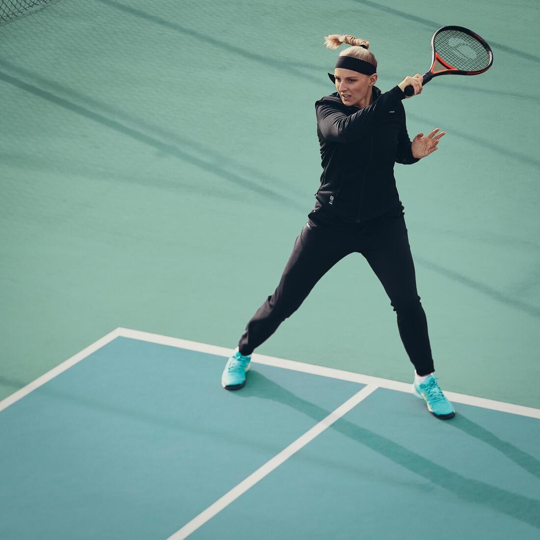 Pantalon tennis dry soft femme - Dry 900 marine