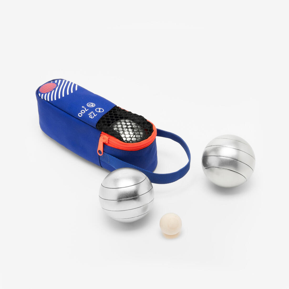 JEU DE 3 BOULES DE PETANQUE LOISIR 150