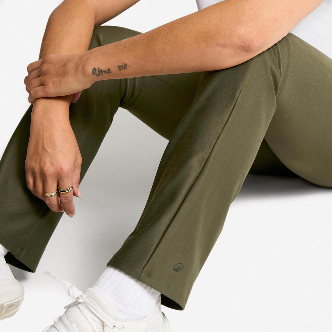 Legging de sport droit et extensible femme