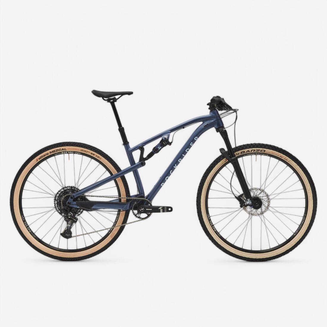 Vélo vtt xc cross country race 700 s bleu - cadre aluminium – Default