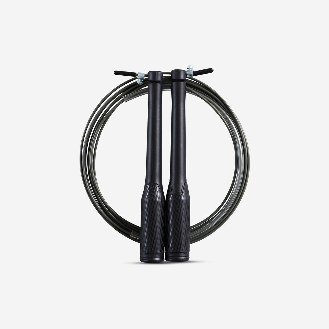 Corde à sauter de cross training vitesse - speed rope noire