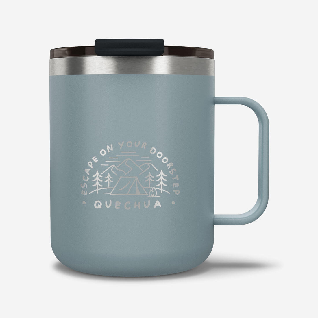 Mug 900 isotherme 0,35L en inox, pour le camping, la randonnée/trekking