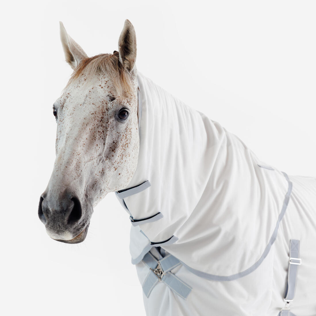 Chemise anti-mouche équitation Cheval et Poney - 500 Beige