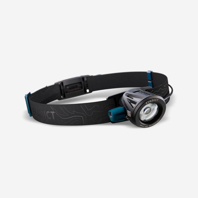 Lampe frontale trail running ontrail 900 lumens - evadict