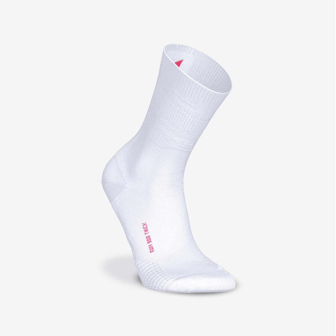 Chaussettes de running KIPRUN run900 épaisses mi-mollet oranges + graf