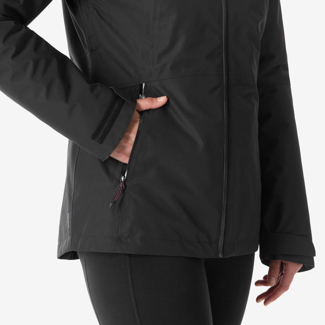 Veste 3en1 de randonnée hiver -8° femme, MH500 3en1