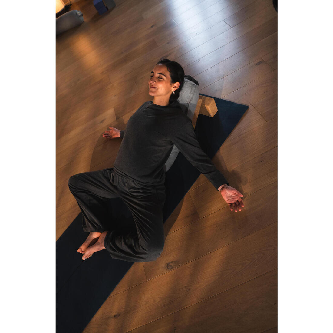 T-shirt de yoga manches longues femme, soft