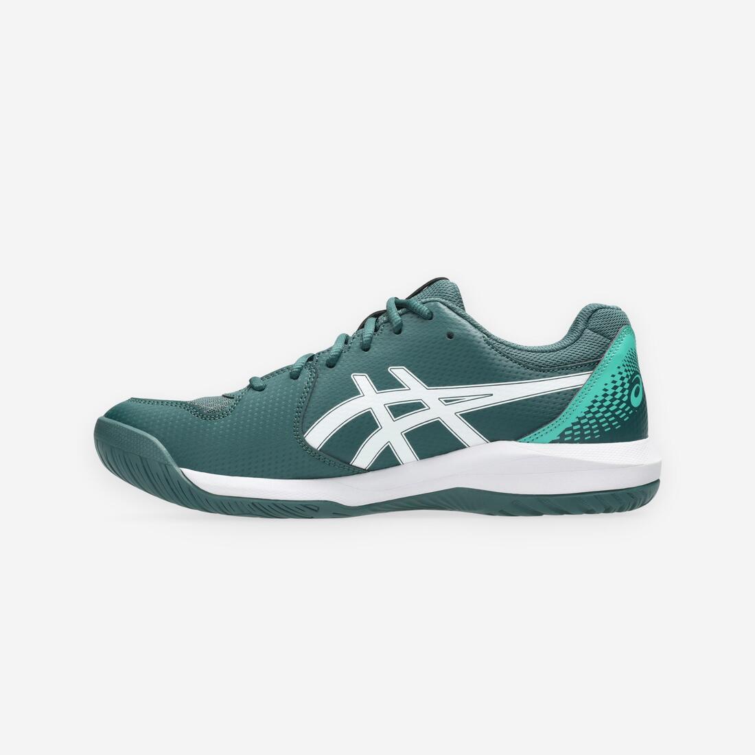 Chaussures de tennis multicourt homme, Gel Dedicate 8 vert