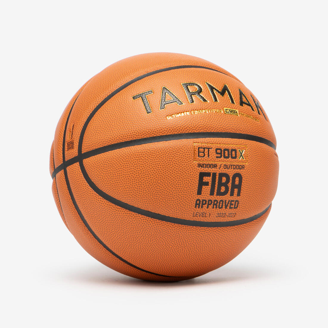 Ballon de basketball FIBA taille 7 - BT900 Grip Touch orange
