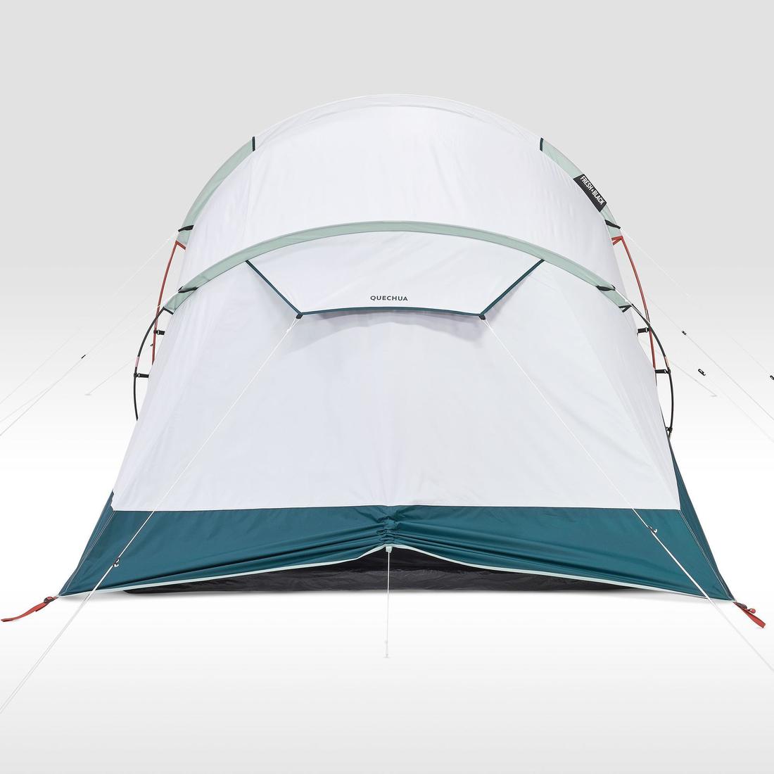Tente de camping 4 places 2 chambres, Fresh & Black, Arpenaz 4.2