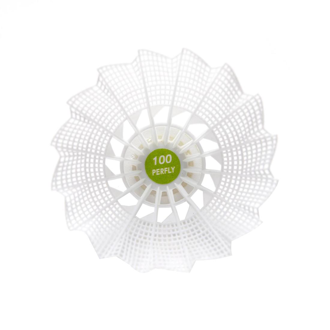 Lot De 3 Volants De Badminton En Plastique PSC 100 Medium
