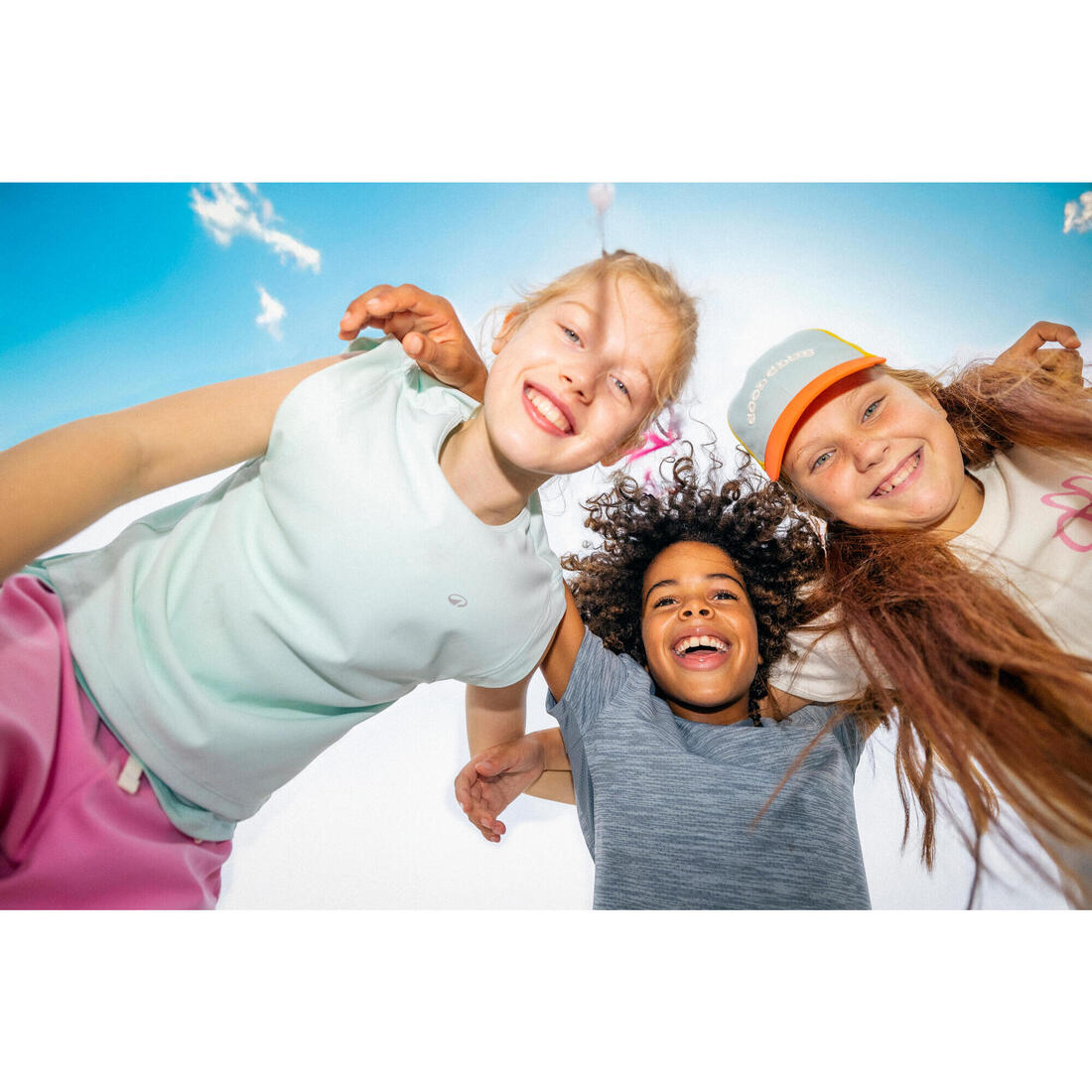 Casquette enfant respirante réglable mixte