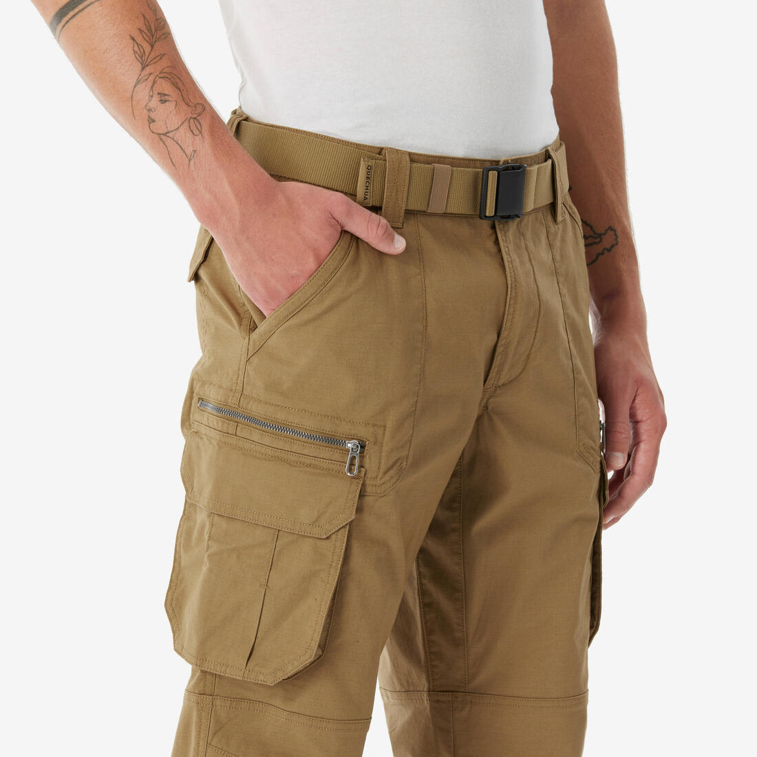 Pantalon de randonnée homme, NH500 Cargo