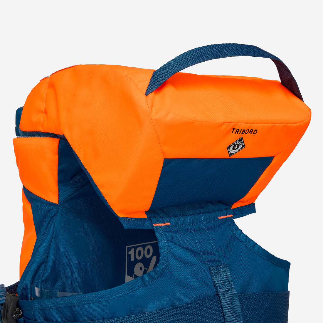Gilet de sauvetage 100N bébé enfant LJ100n easy baby 10-15 kg orange bleu