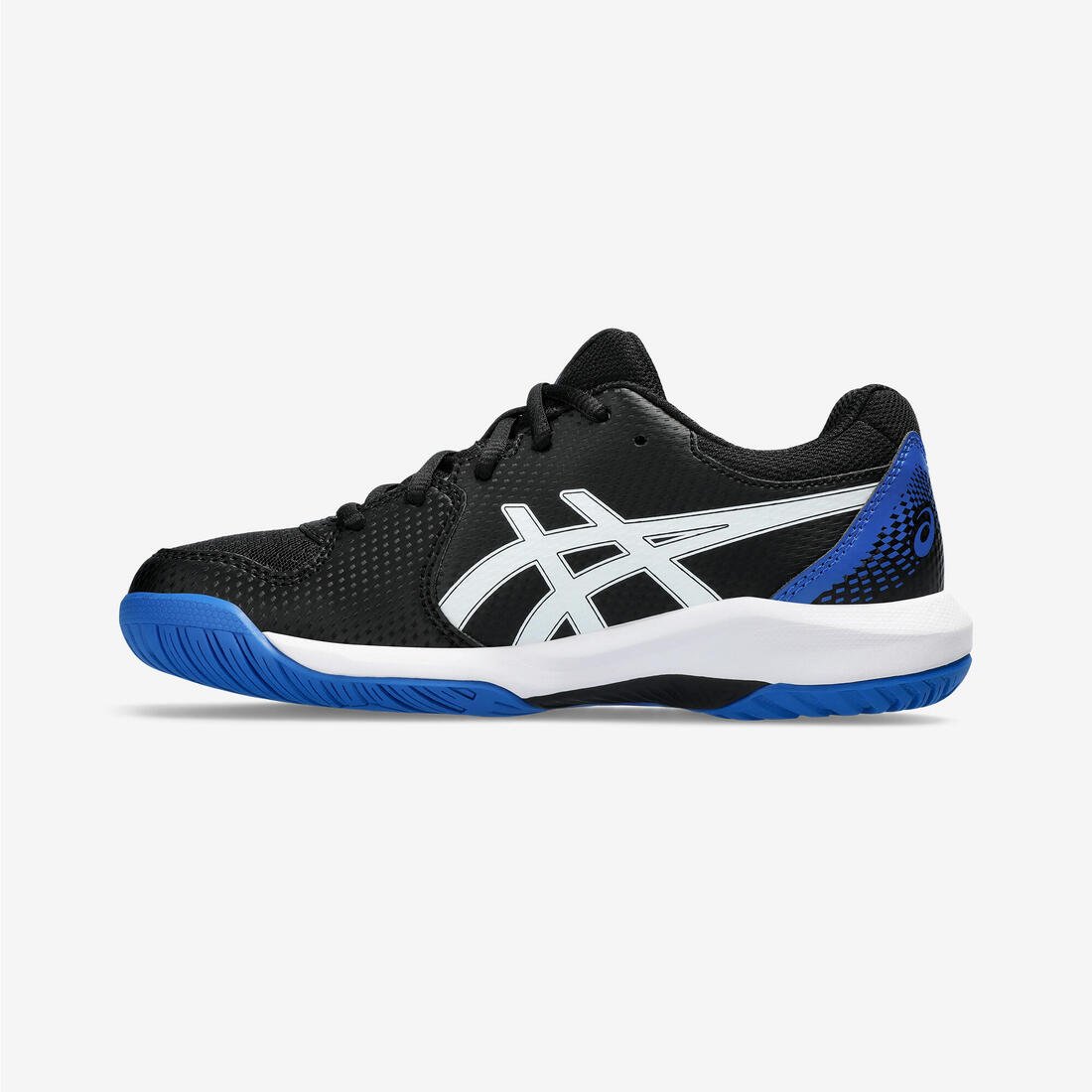 CHAUSSURES DE  TENNIS ENFANT ASICS DEDICATE NOIR BLEU