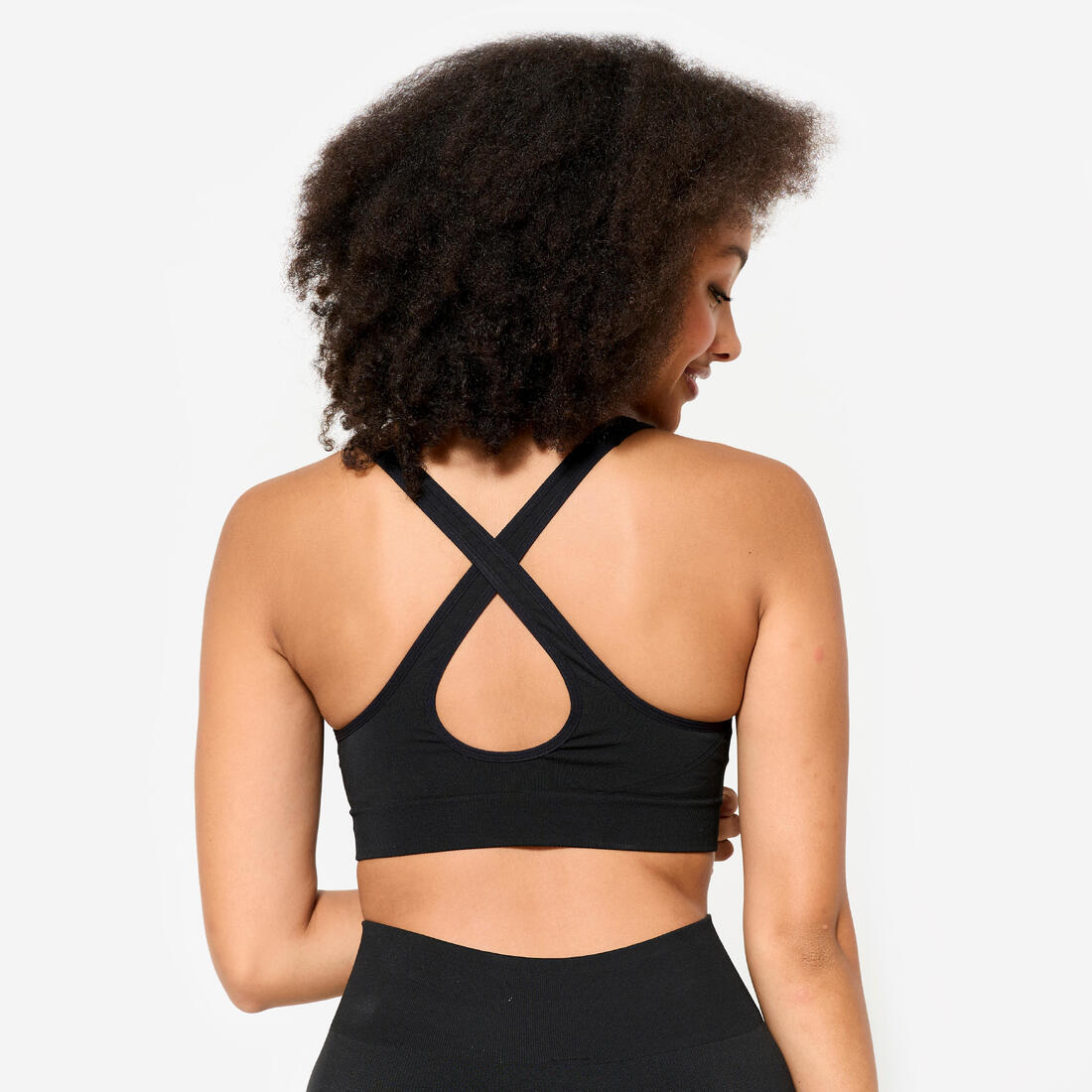 Brassière dos croisé maintien léger Femme