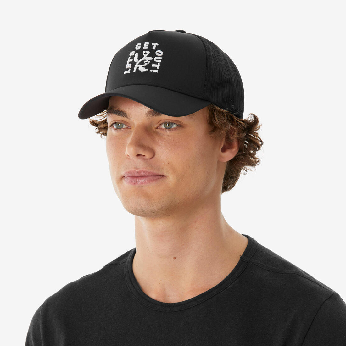 Casquette de randonnée, TRUCKER 500 foncé